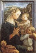 Madonna and Child with Two Angels Fra Filippo Lippi